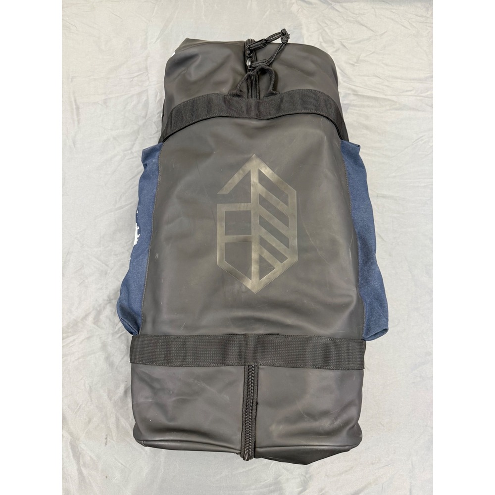Jones Sports Co Weekender Duffel Backpack Bag Black Navy Blue Bag‎ Illahe Hills